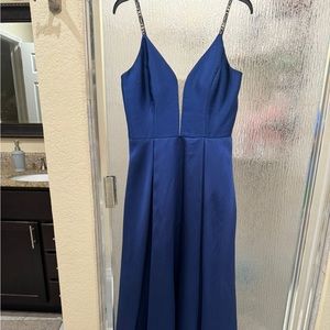 Blue dress